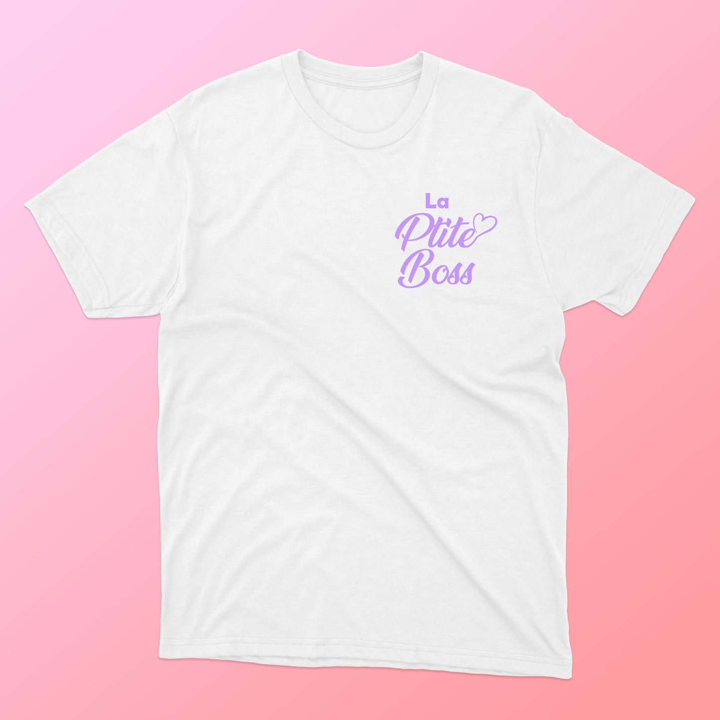 T-shirt LA P'TITE BOSS - Incognito par Tamélo
