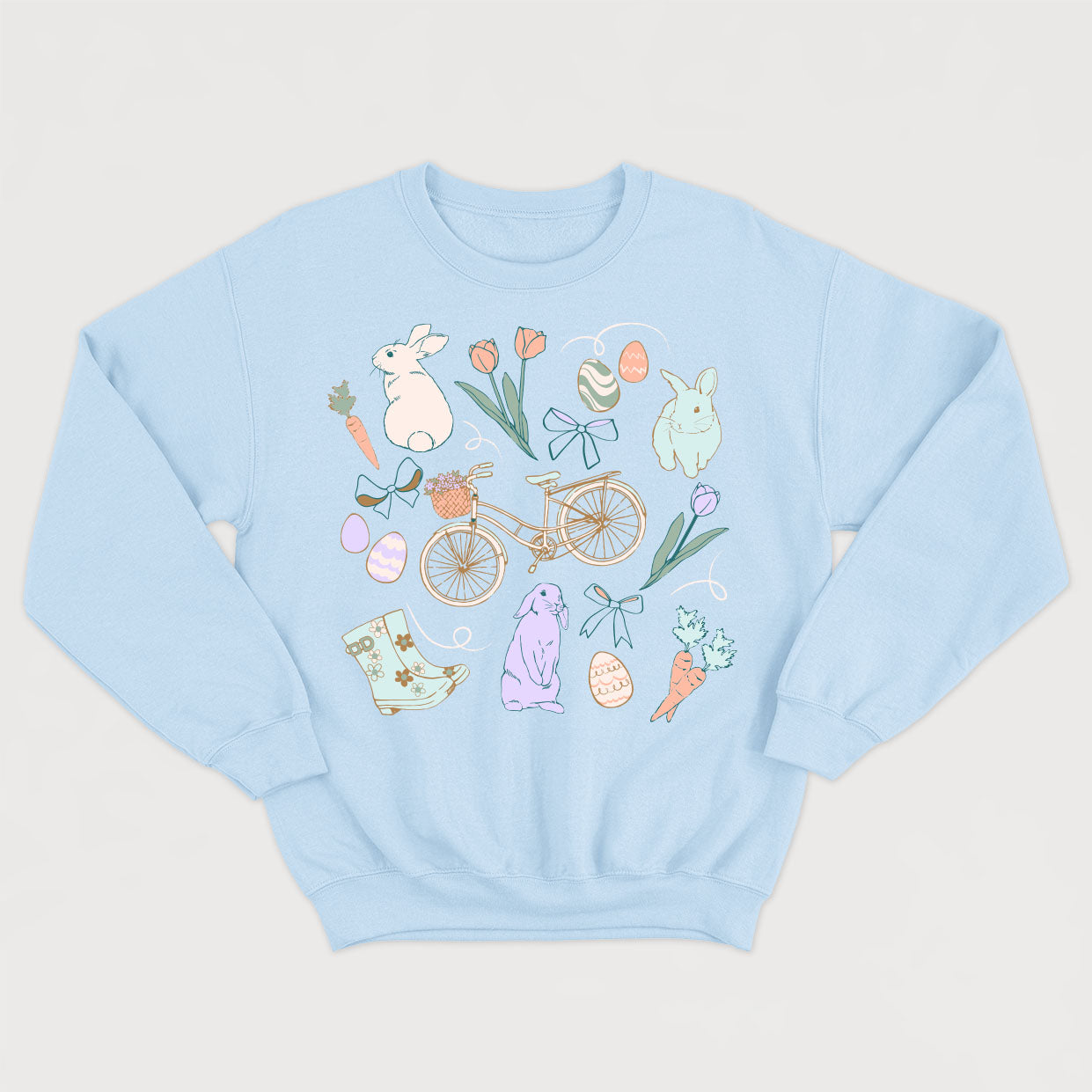 Crewneck HELLO SPRING unisexe - tamelo boutique