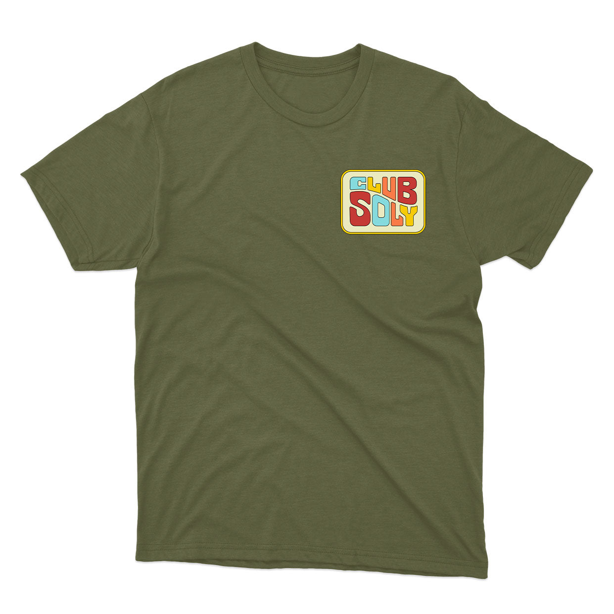 CLUB SOLY t-shirt unisexe vert - tamelo boutique