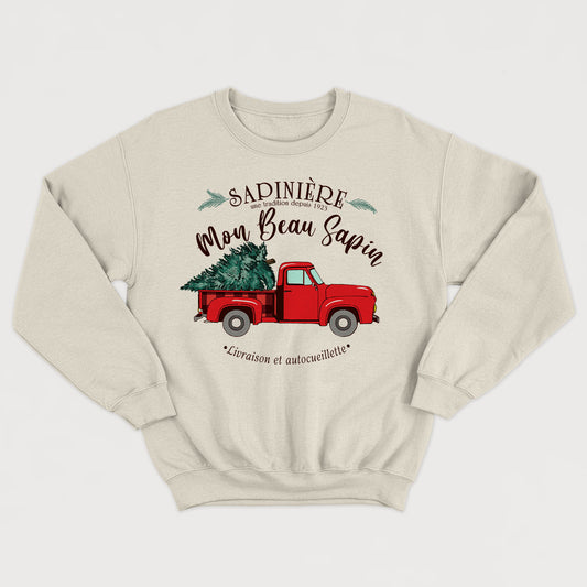 Crewneck MON BEAU SAPIN unisexe - tamelo boutique