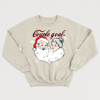 CHRISTMAS COUPLE GOAL crewneck vintage unisexe - tamelo boutique