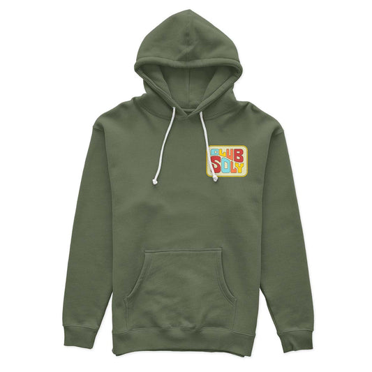 CLUB SOLY hoodie unisexe vert - tamelo boutique