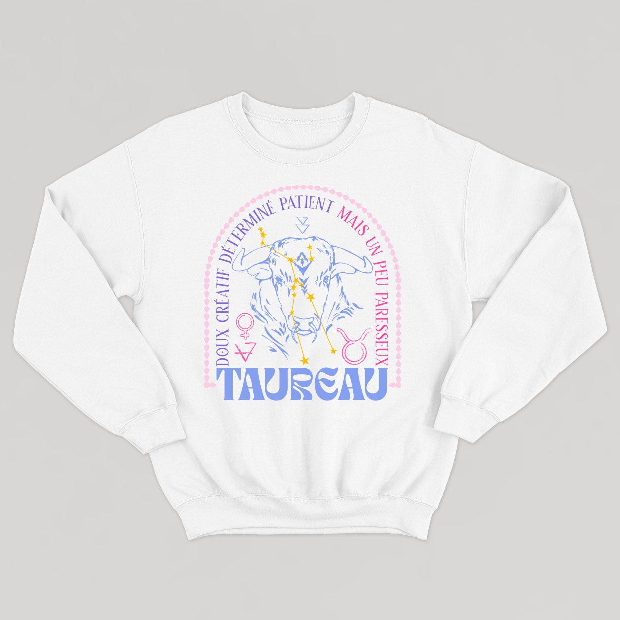 Crewneck unisexe ASTRO : TAUREAU - tamelo boutique