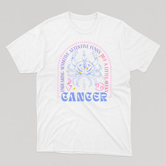 T-shirt unisexe ASTRO : CANCER (version anglaise) - tamelo boutique