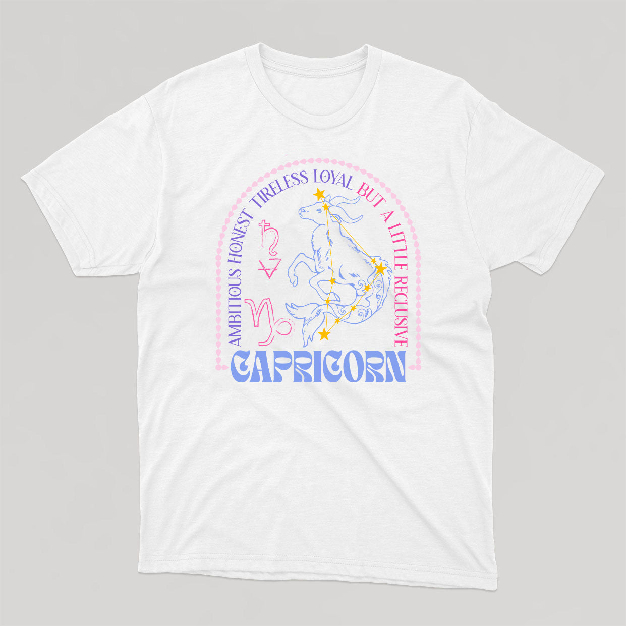 T-shirt unisexe ASTRO :  CAPRICORN (version anglaise) - tamelo boutique