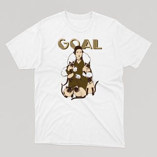 T-shirt GOAL : Crazy Cat Lady unisexe 🐈‍⬛🐈 - tamelo boutique