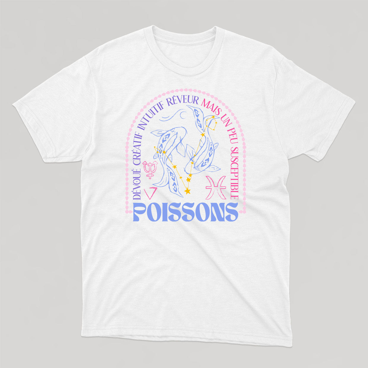 ASTRO :  POISSONS t-shirt unisexe - tamelo boutique