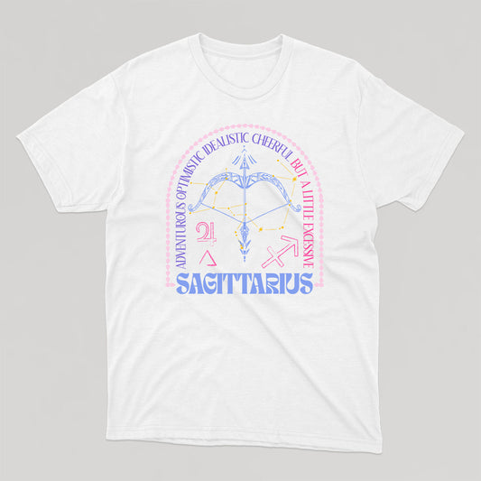 T-shirt unisexe ASTRO :  SAGITTARIUS (version anglaise) - tamelo boutique