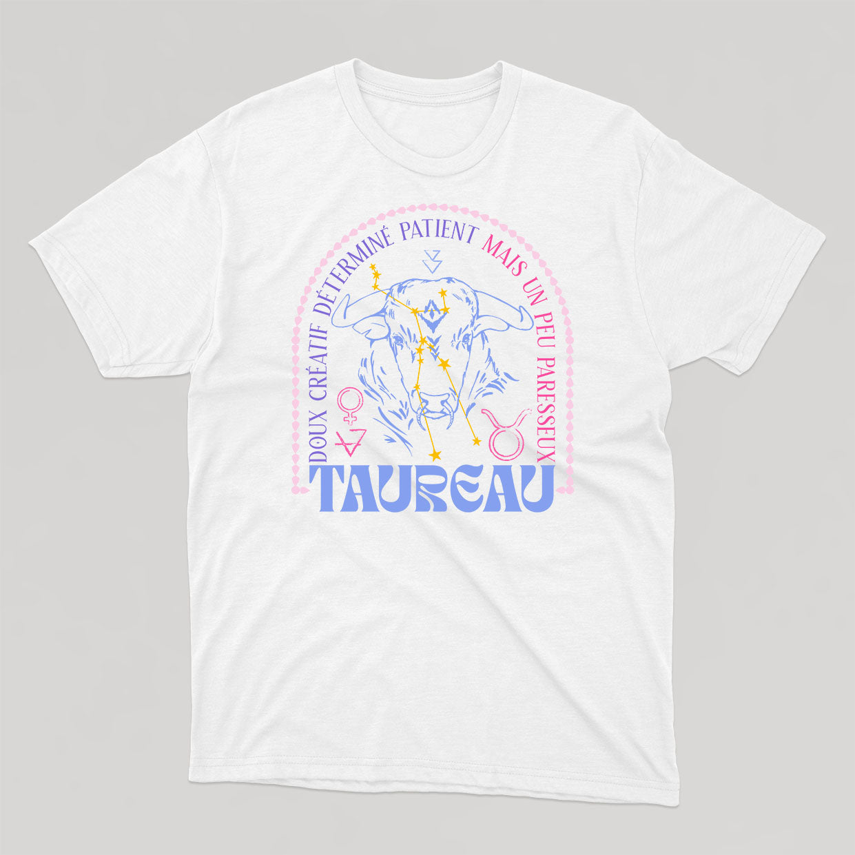 ASTRO : TAUREAU  t-shirt unisexe - tamelo boutique