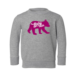 Crewneck BABY BEAR (ENFANT ET BAMBIN) ROSE - Incognito par Tamélo