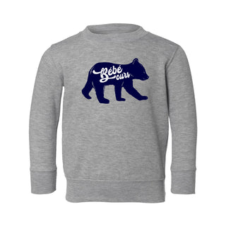 Crewneck BÉBÉ OURS (ENFANT ET BAMBIN) BLEU - Incognito par Tamélo