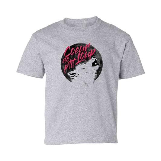 T-shirt Coeur de p'tit loup (ENFANT ET BAMBIN) - tamelo boutique
