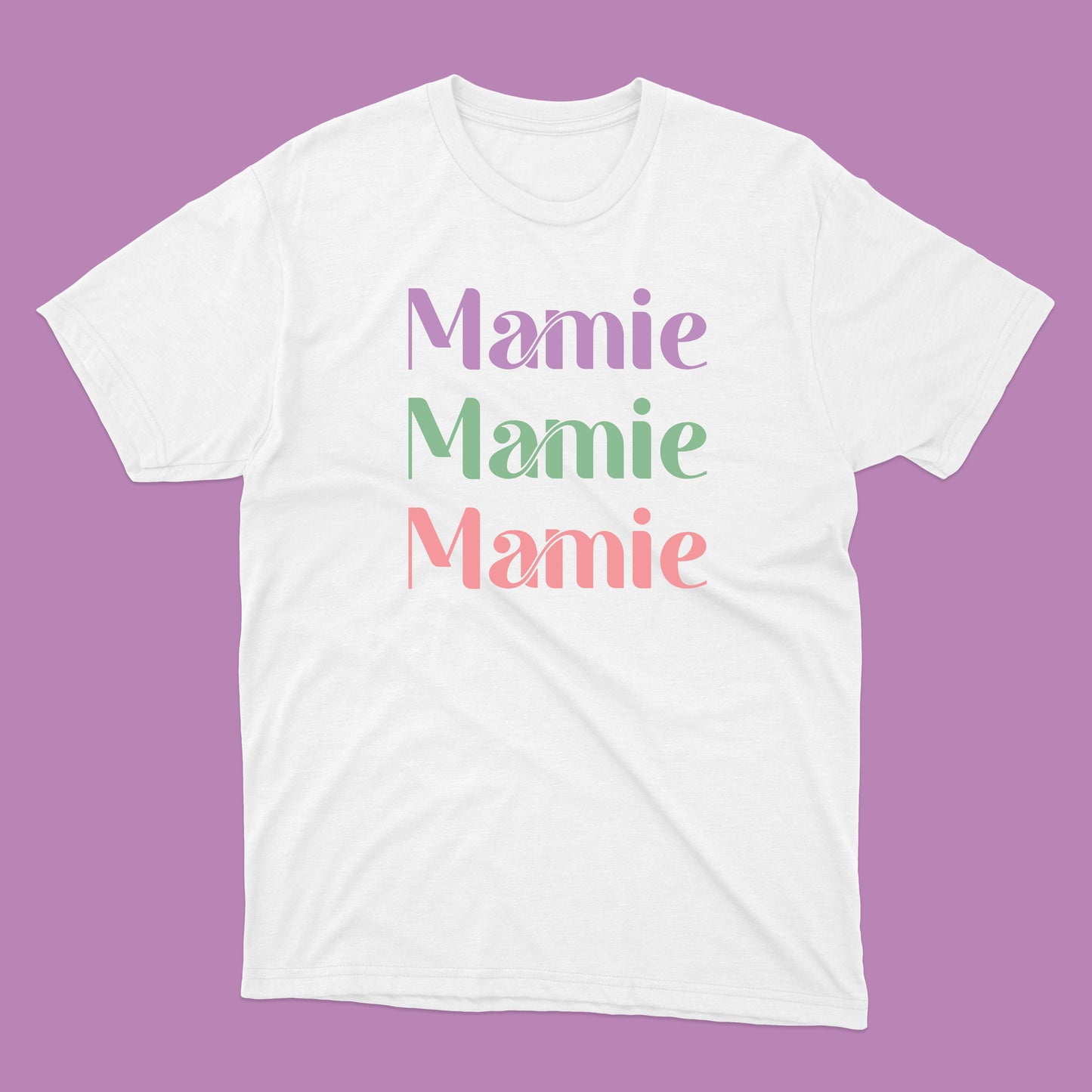 T-shirt MAMIE - Incognito par Tamélo
