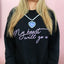 Crewneck Cœur de l'Océan unisexe 💙 (my heart will go on) - Tamelo boutique