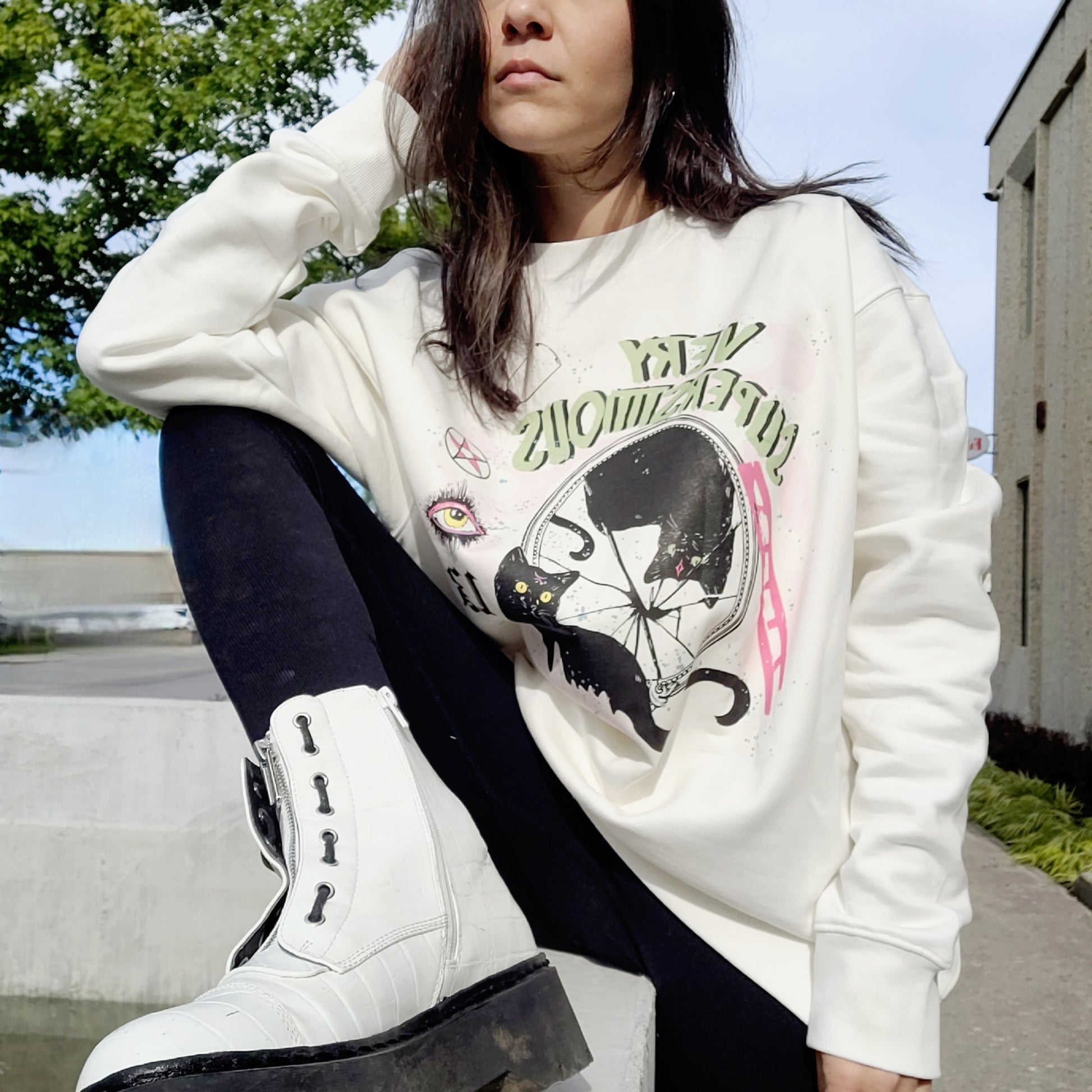 Very Superstitious - crewneck unisexe - tamelo boutique