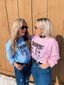 Crewneck unisexe TWINNING (rose) - Tamelo boutique