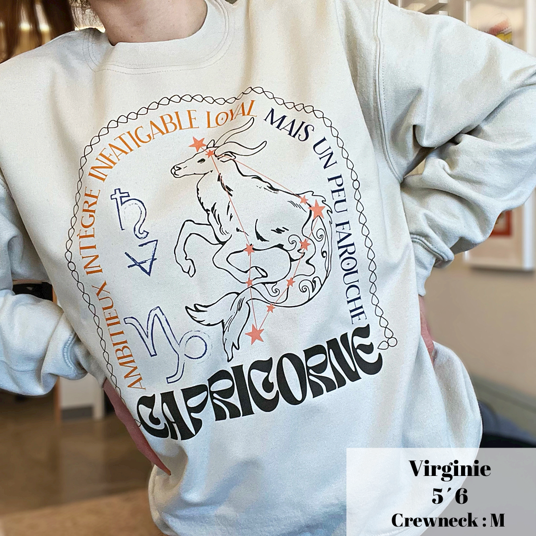 Crewneck unisexe ASTRO : TAUREAU - tamelo boutique