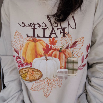 Crewneck WELCOME FALL unisexe - tamelo boutique
