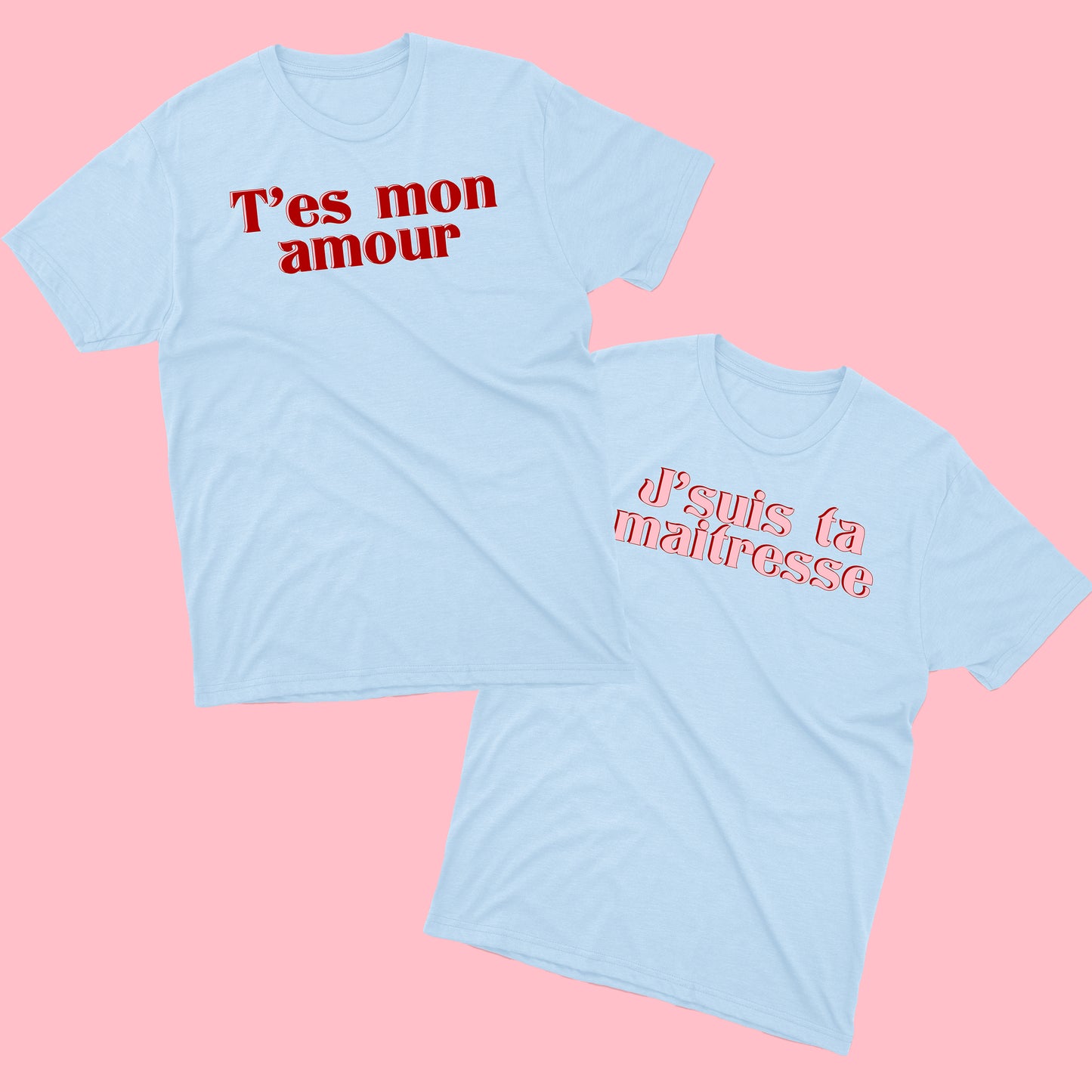 T-shirt J'SUIS TA MAÎTRESSE unisexe - tamelo boutique